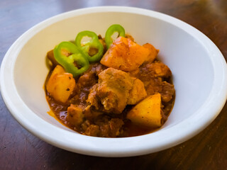 Hungarian paprika stew