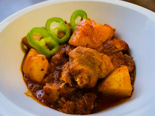 Hungarian paprika stew
