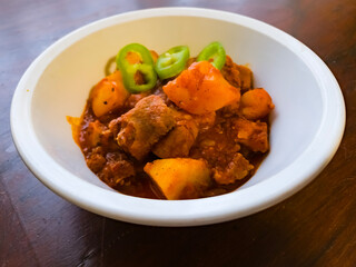 Hungarian paprika stew