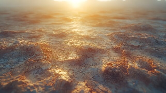 Examining the Ground Texture in Arid Deserts and the Harsh Realities of Climate Change