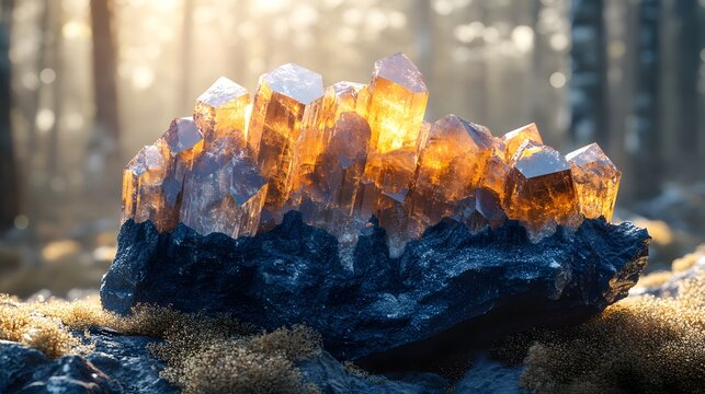 Exploring the Intricate Beauty of Tremolite Rock Within Its Natural Habitat