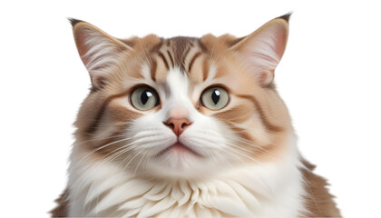 Obraz premium Photo Cute Cat Portrait, Furry Feline, Pet, Animal, Adorable, Whiskers, Eyes, Nose, Mammal, Domestic