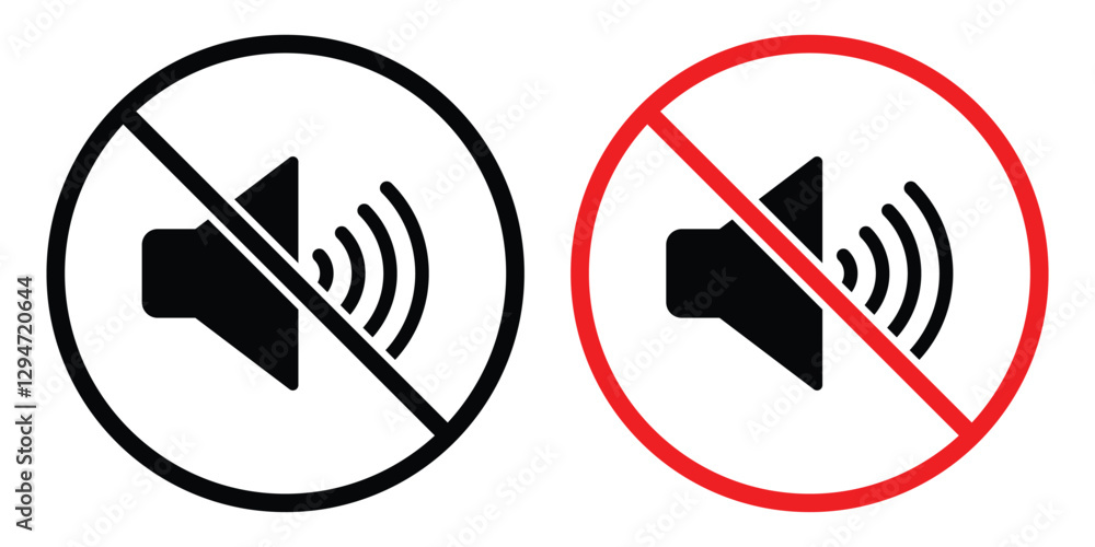 Poster speaker icon. sound icon. an icon that increases and reduces the sound. a set of sound icons with di