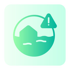 Flood  gradient icon