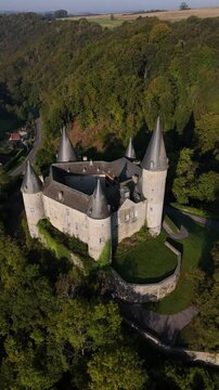 Exploring the Enigmatic Veves Castle in Belgium's Lush Landscape