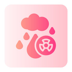 Acid Rain gradient icon