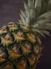 pineapple close up