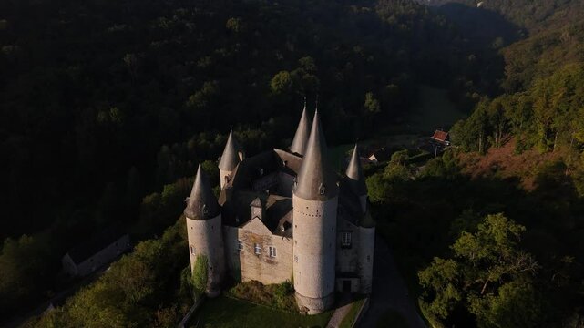 Explore the Enigmatic Veves Castle in Belgium's Verdant Landscape