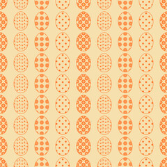 Seamless vector illustration print pattern with Easter eggs decorative background for paper, pack, textile etc
