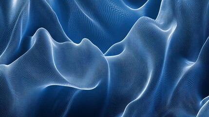 Obraz premium A modern abstract blue background with geometric lines and a sleek gradient, perfect for corporate branding, business materials, website headers, flyers, and contemporary wallpaper.