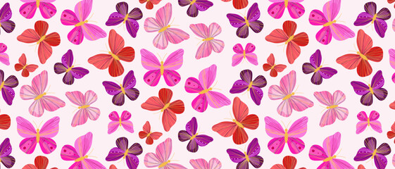 pink seamless pattern