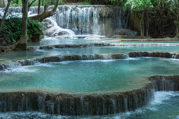 Obraz premium Kuang Si Waterfalls Luang Prabang, Laos