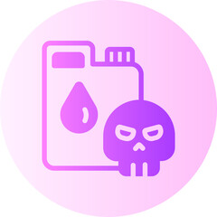 Toxic gradient icon