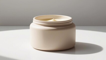 white cosmetic cream