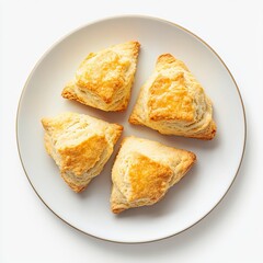 Freshly baked savory scones home kitchen food photography bright lighting close-up culinary delight