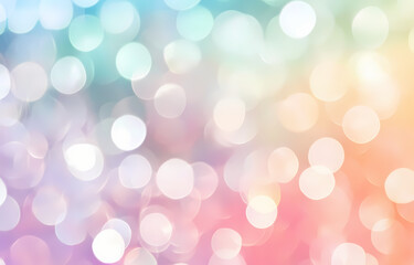 Fototapeta premium Colorful blurred background, pastel rainbow gradient, soft blurred background for design with copy space