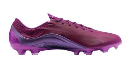 Fast-paced soccer action field sports equipment outdoor side view