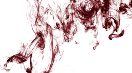 Creative viewpoint dynamic red smoke abstract imagery