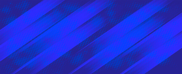 Obraz premium abstract background in black and blue, incorporating halftone brush effects. Vector illustration