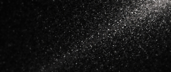 Obraz premium rain drops on black background