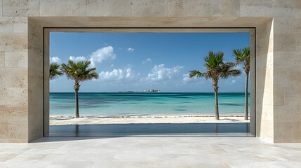 Coastal Modern Home View of Ocean