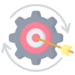 Goal Setting Icon