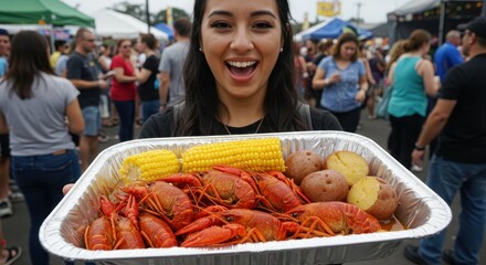 Cajun Crawfish Boil Festival Fun!