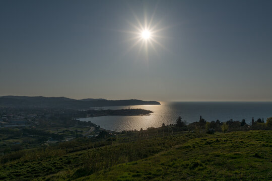 slovenska obala before sunset