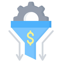 Sales Funnel Icon