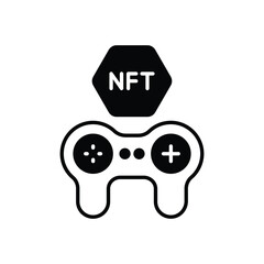 Nft Game Asset Vector icon