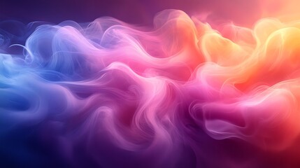 Obraz premium Swirling ethereal vapor with gradient tone pictures