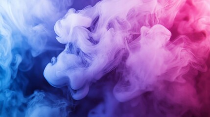 Fototapeta premium Abstract Swirling Colorful Smoke Texture Background