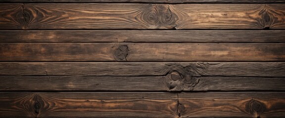 Naklejka premium Collection of Texture for Background and banner : Old wooden wall with natural wood texture and rustic plank pattern