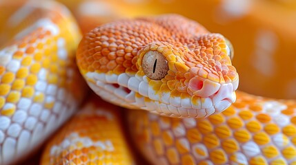 Fototapeta premium Photo of a poisonous snake on a white background