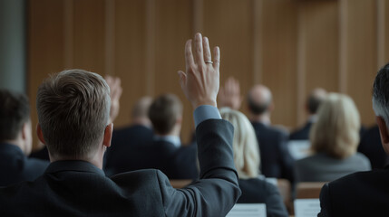 Shareholders Voting for Transparency at Annual General Meeting