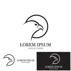 eagle icon vector illustration template design