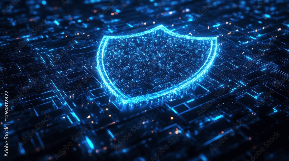 Aufkleber modern training on secure practices in bright office setting