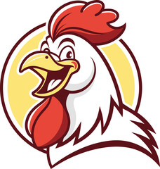rooster vector illustration