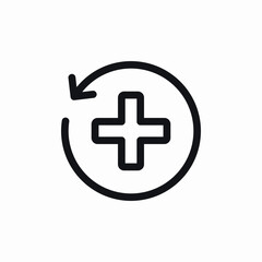 medical subscription icon sign vector
