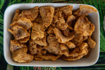 breaded fried fish with appetizing and crispy appearance