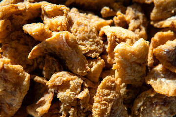 Delicious breaded and fried fish served in a seafood portion