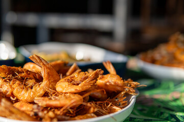 Perfectly delicious breaded and fried shrimp