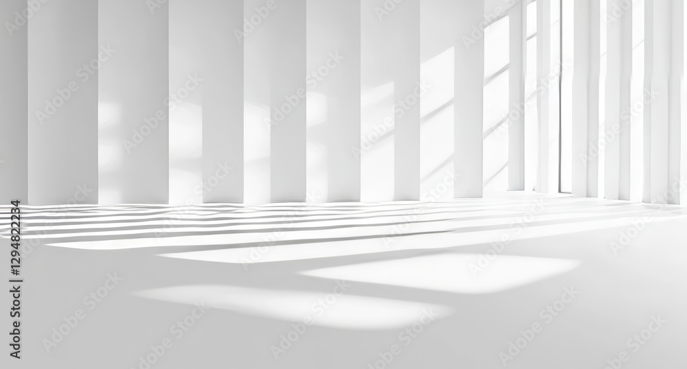 Poster the presentation of products is enhanced by a minimalist abstract background that features light gra