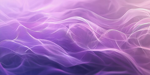 Obraz premium Purple abstract background. Light wave texture with iridescent