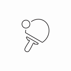 ping pong game icon sign vector