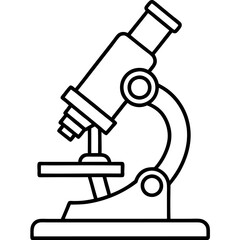 A sleek, modern microscope with a sturdy base, fine adjustment knobs, and a tilted eyepiece.
