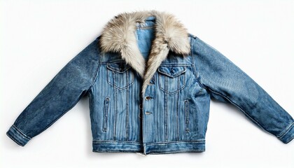 blue jeans isolated on white