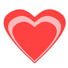 Elegant Simple Love Vector Illustration