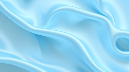 Obraz premium blue silk background