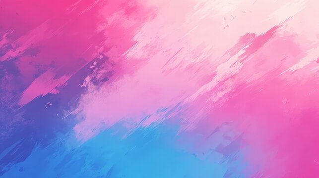Granular fushion of anime style Mecha creating an abstract gradient of color